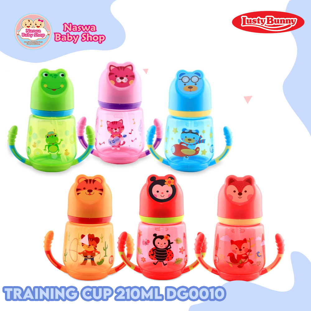 Lusty Bunny Training Cup Gelas Minum Bayi 210ml DG0010