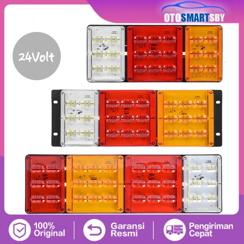LAMPU STOPLAMP TRUCK 8D SEIN MATENG REN KEDIP SENJA RUNING 24VOLT VARIASI TRUK TRUCK