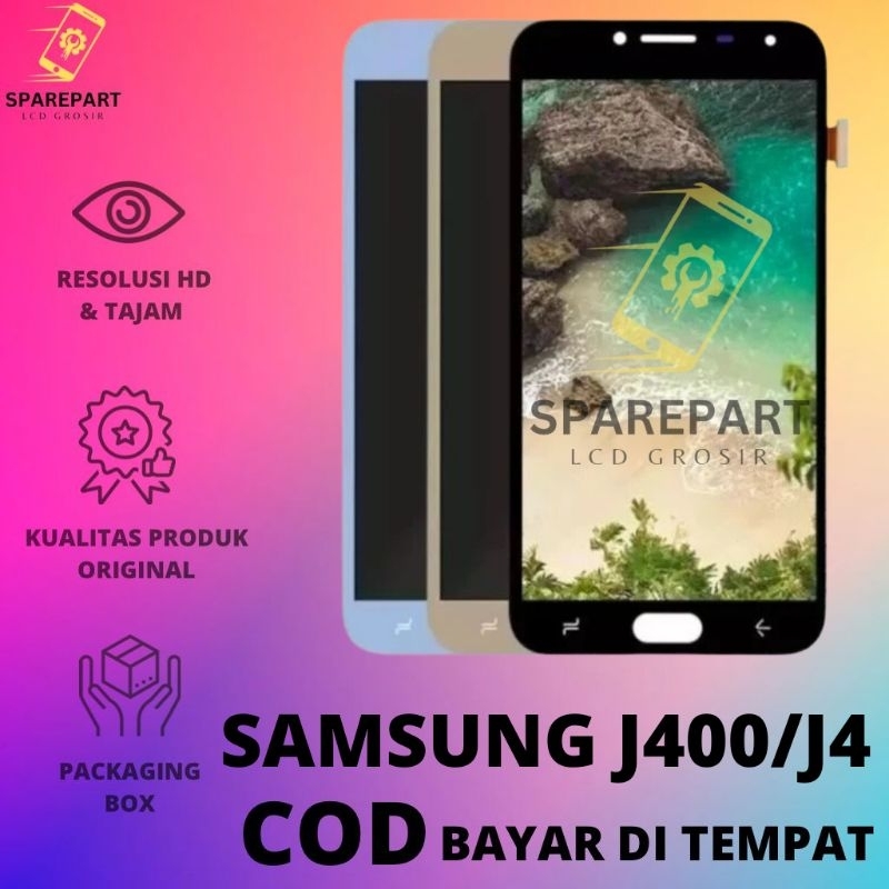 LCD FULLSET SAMSUNG j4 2018 / J400f/J4 AAA/CONTRAS ORIGINAL COMPLETE