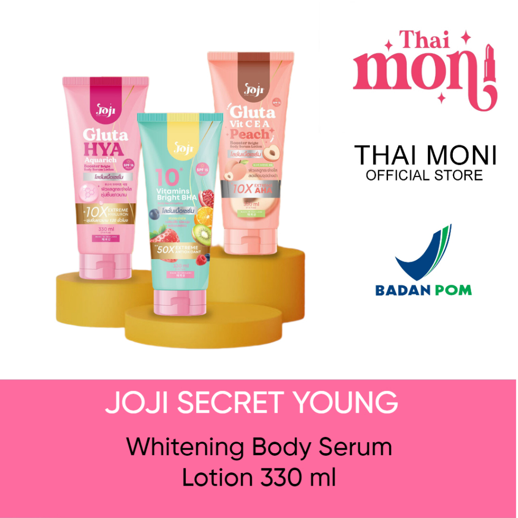 Joji Secret Young Whitening Body Serum Lotion / Body Lotion / Lotion Serum / Whitening Lotion 330ml