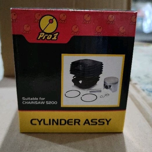 Cylinder Assy Blok Pro 1 Chainsaw Kecil Mini 5200