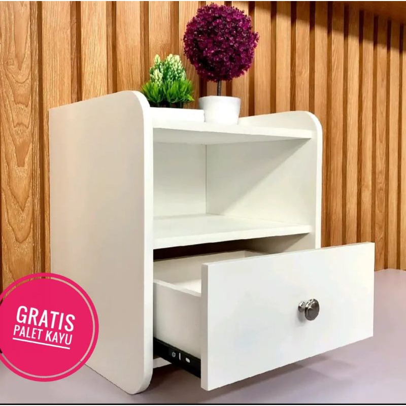 nakas minimalis meja kamar laci 01