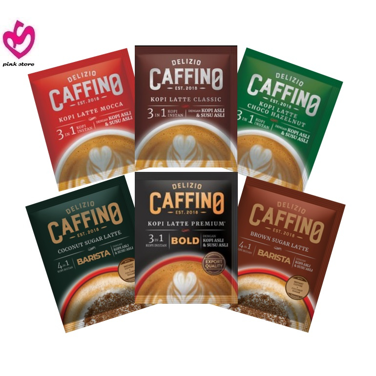 

CAFFINO Kopi Latte Instan 3 in 1 Kemasan Pouch
