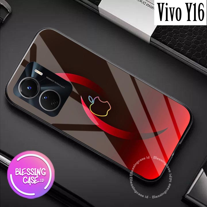 [BSC-08] Softcase Glass kaca For Vivo Y16 - [Kamera Protect] Vivo Y16  - pelindung hp Vivo Y16   Sof