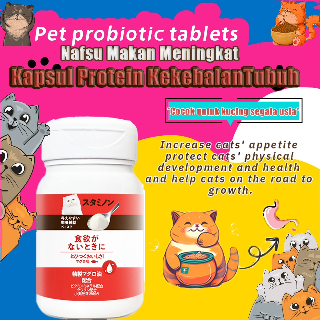 vitamin hewan peliharaan 1kapsul Kapsul Protein Kekebalan