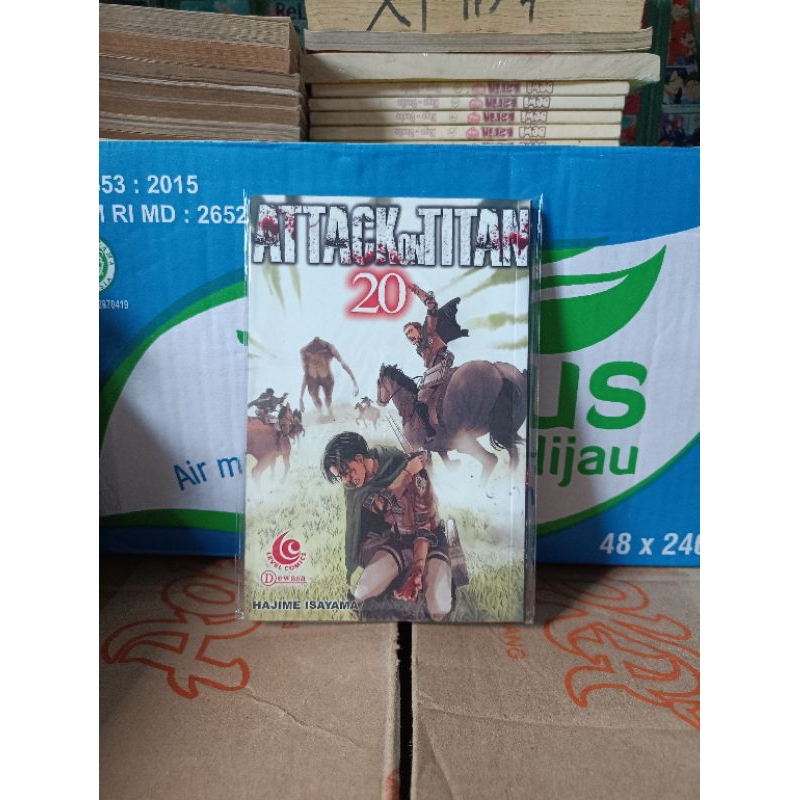 komik attack on Titan 20 / komik attack on Titan vol 20