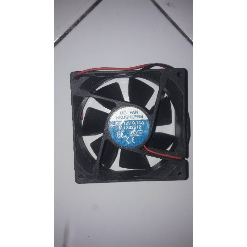 Kipas fan 12v 8x8 kotak