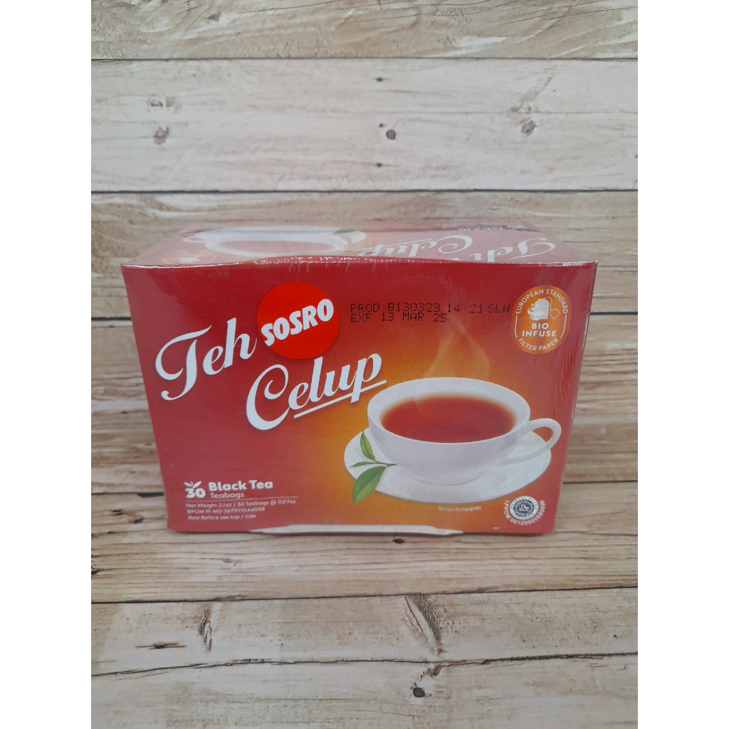 

SOSRO TEH CELUP BLACK TEA 30`S@2G