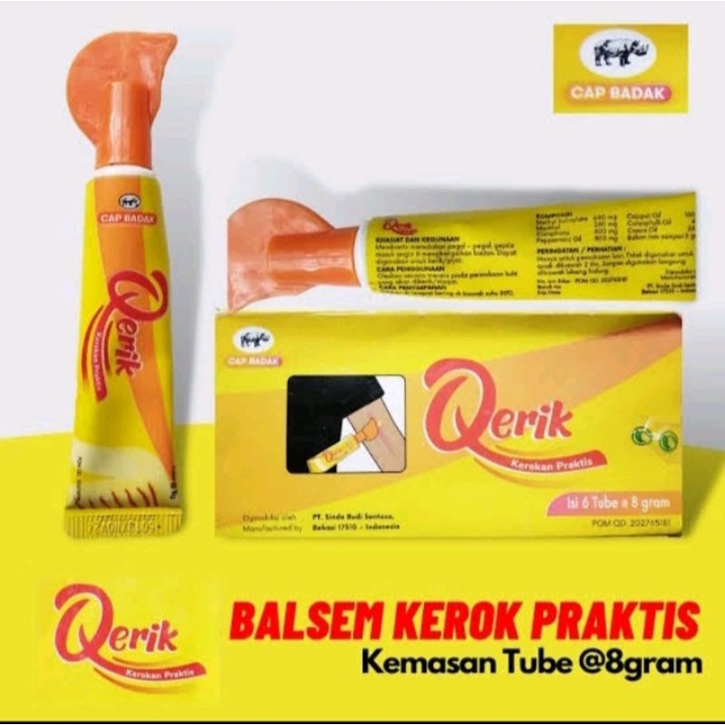 Qerik kerokan praktis(kemasan satuan)