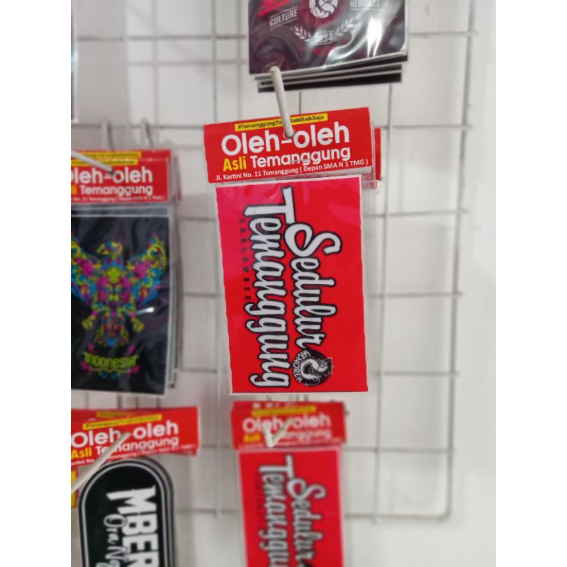 

Stiker Menoreh "Sedulur Temanggung