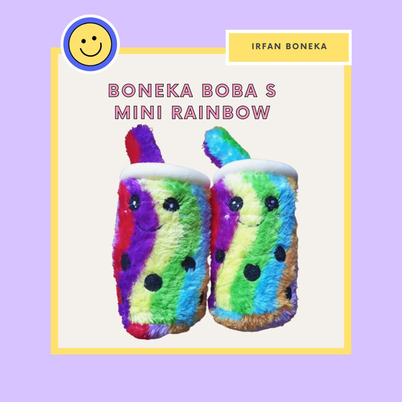 Boba Mini Rainbow Mainan Anak Lucu