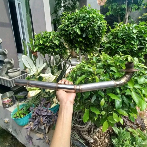leher leheran depan supra 125 karisma wave kirana revo injeksi absolute pipa 32mm sleep engine 60cm