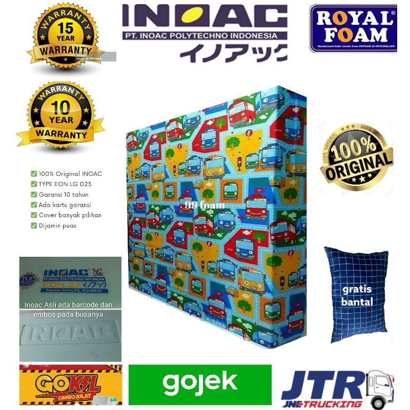 kasur inoac asli 200x160x20 garansi  d23