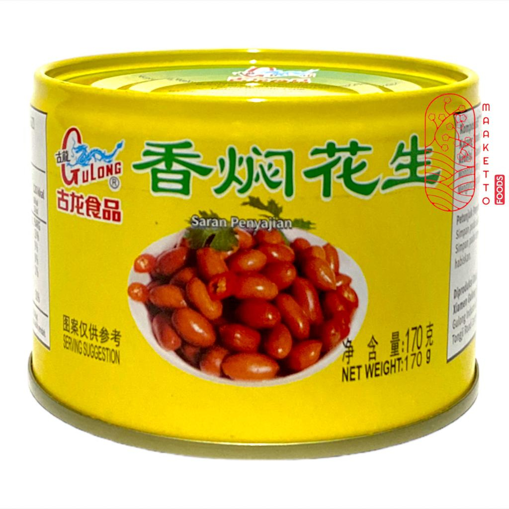 

Gulong Braised Peanut / Kacang Tanah Vegan Kaleng 170gr