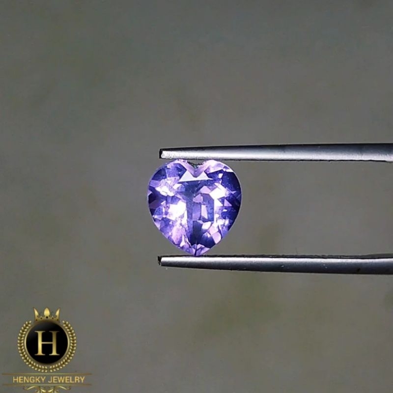 Batu Amethyst Quartz untuk Liontin Tersayang