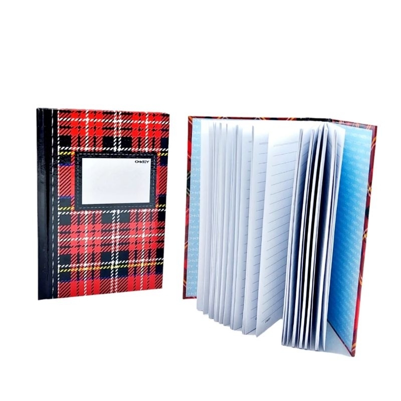 

buku octavo/oktavo hard cover A6, 100 Lembar
