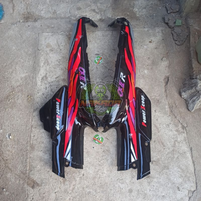 COVER BODY BELAKANG YAMAHA ALFA BODY BODI BELAKANG ALFA PLUS BOX AKI ALFA