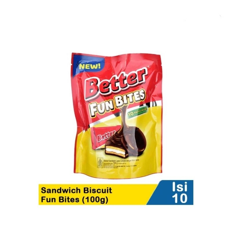 

Better Sandwich Biscuit 1O'S Vanilla 100G