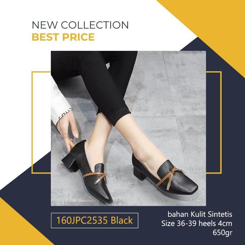 sepatu kulit wanita import
