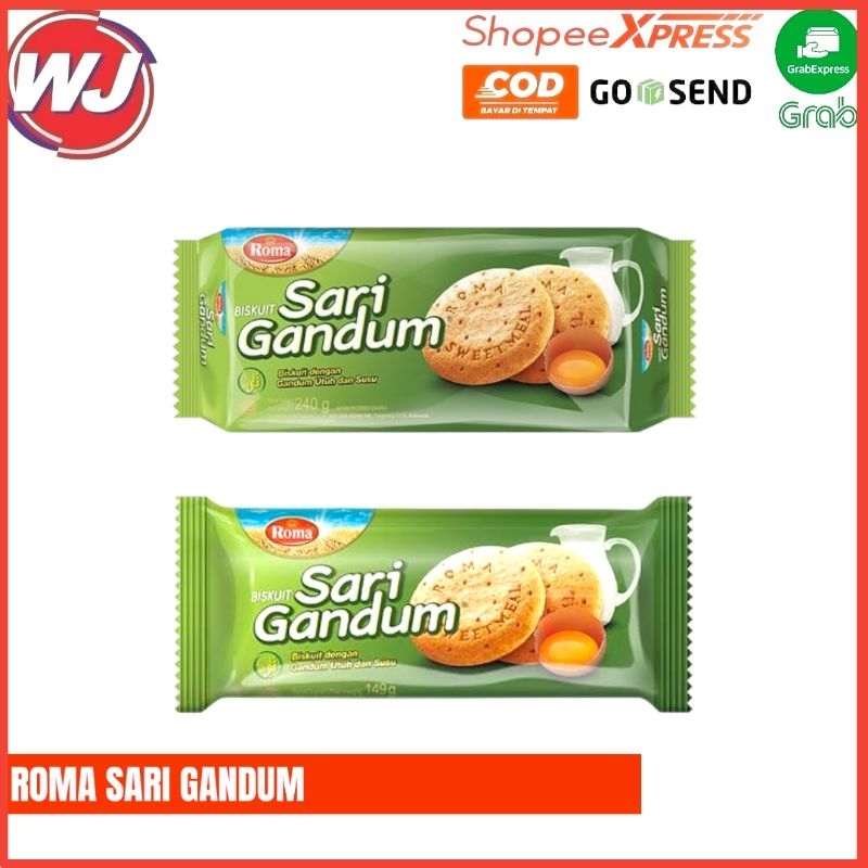 

ROMA SARI GANDUM BISKUIT