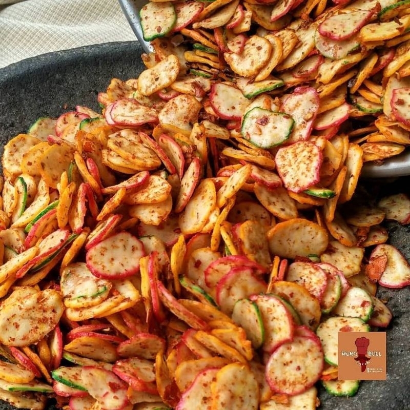 

Kerupuk Jablay Pedas Daun Jeruk - Kerupuk Jablay GCB 1 Kg