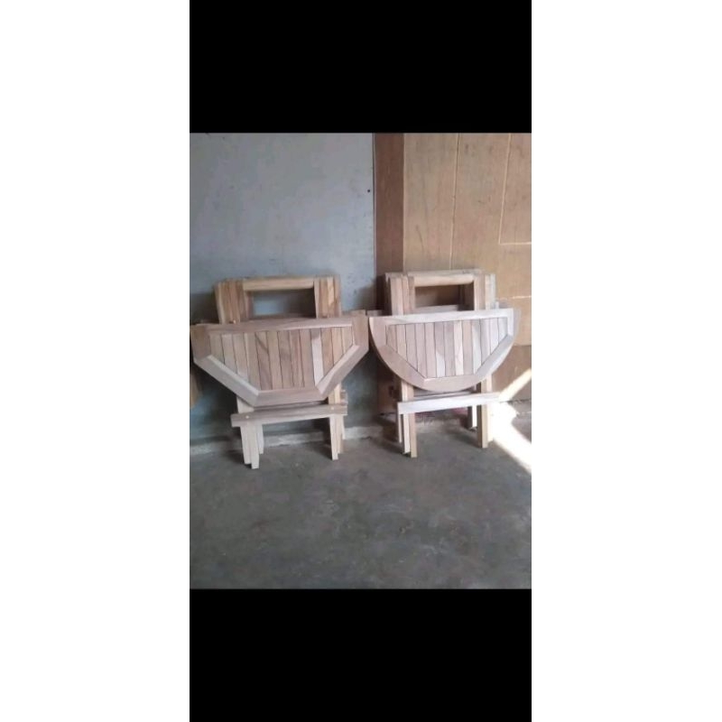 MEJA LIPAT KAYU JATI JEPARA