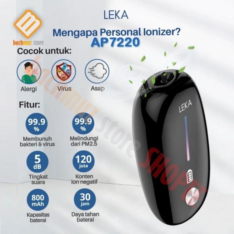 Leka AP7220 personal ionizer