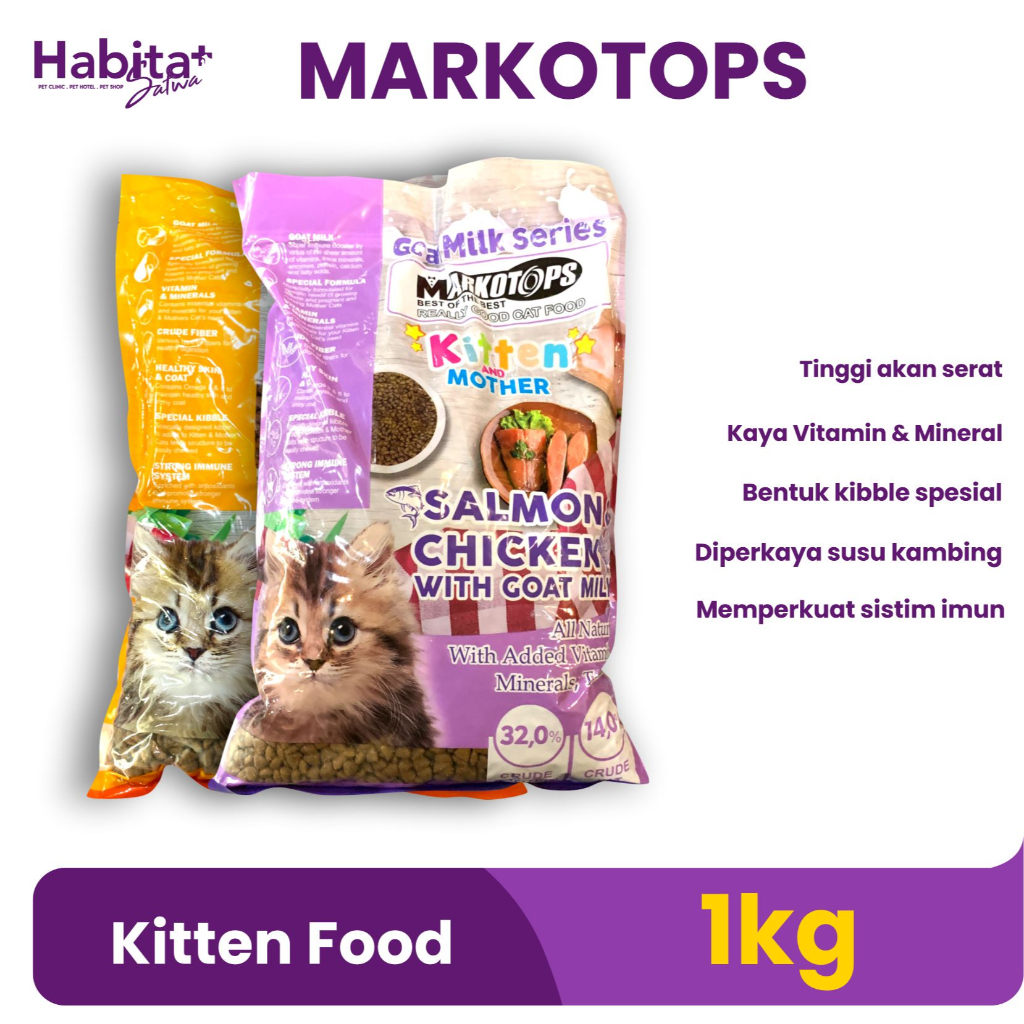 Markotop Dry Food For Kitten 1kg