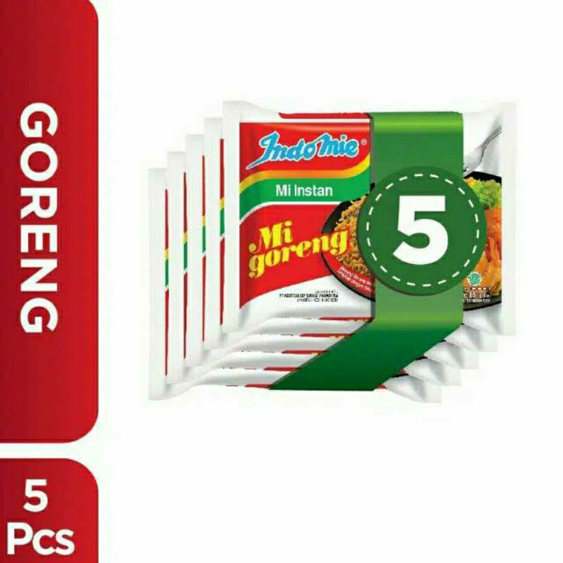 

INDOMIE GORENG 85g x 5 / BUNDLING 5PCS