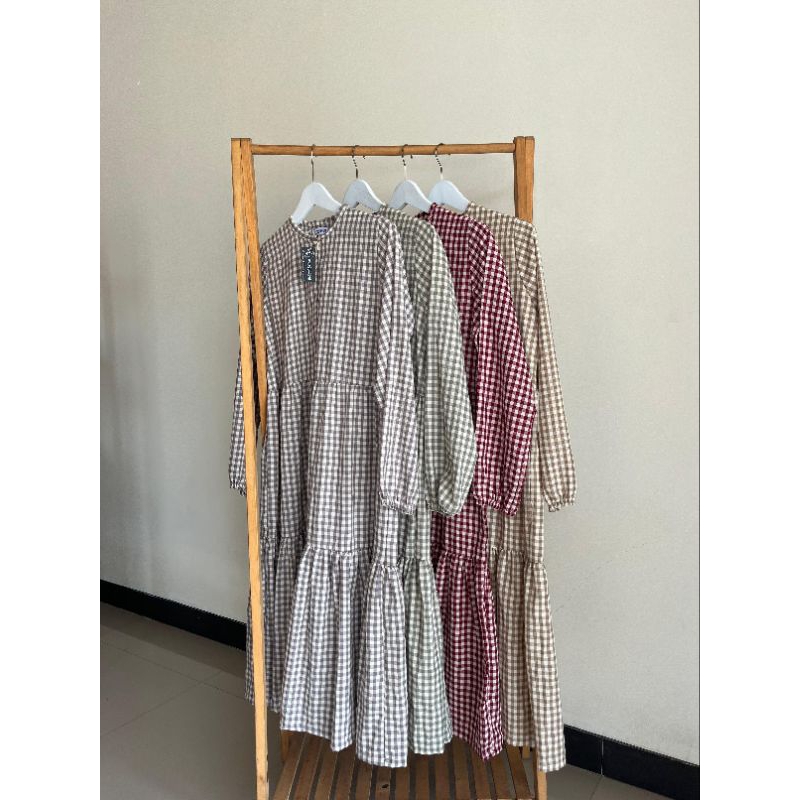 HANA MIDI DRESS KOTAK²