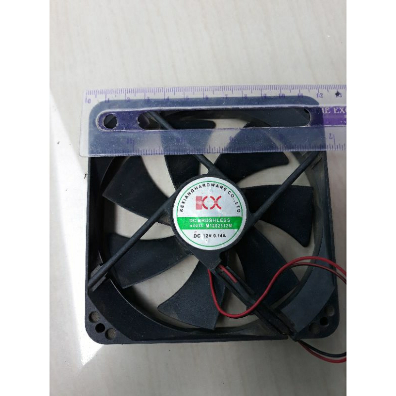 Kipas dc 12v, kipas dc 12v/24v bekas psu 12X12
