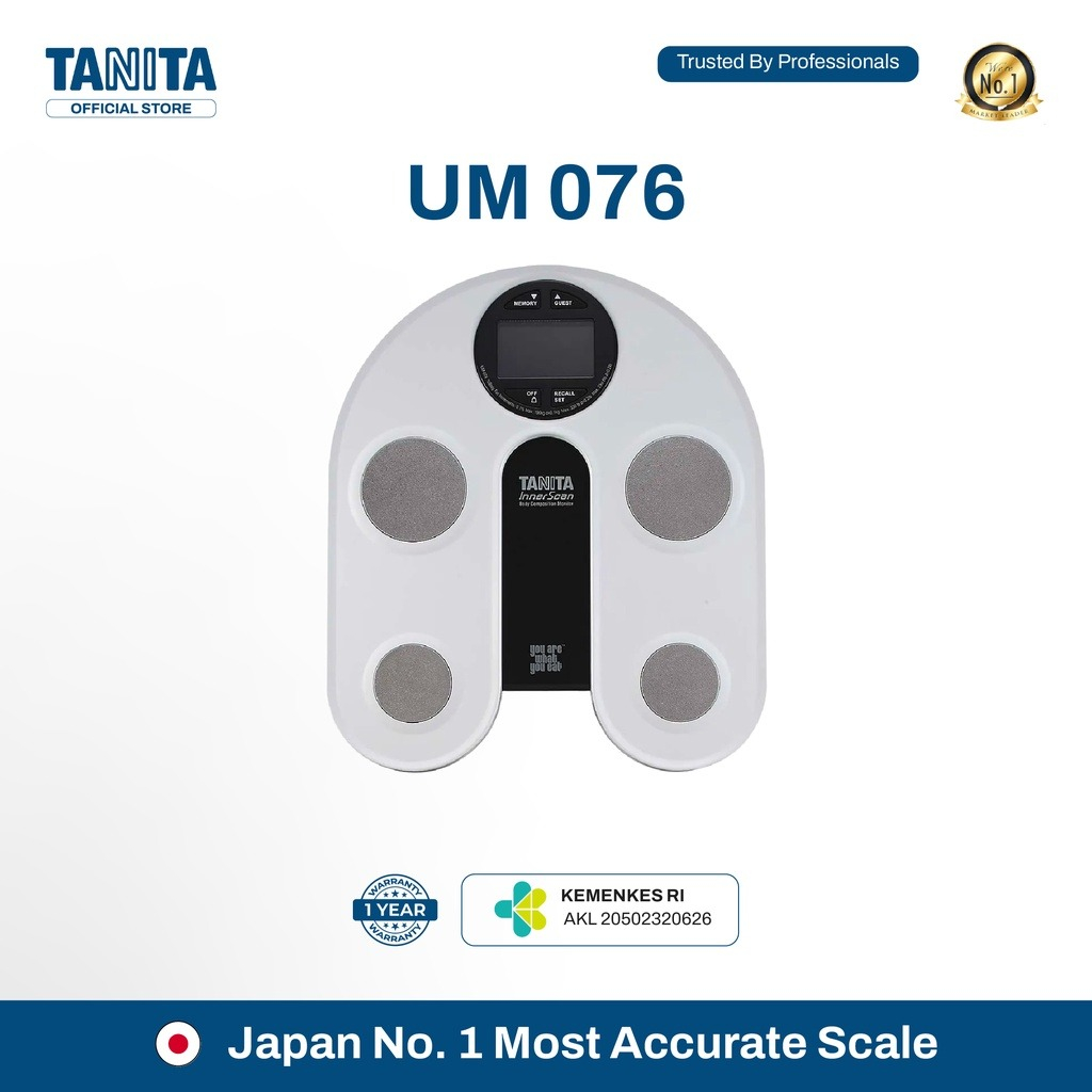 TANITA UM-076 Timbangan Badan Digital 5 in 1 Body Composition