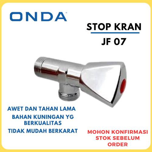 Stopkran ONDA. Kran shower onda JF 07 Kran toilet Kran monoblock