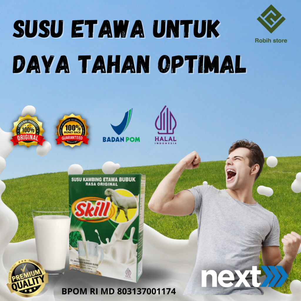 

Susu Kambing Etawa Skill Original Membantu Mengoptimalkan Daya Tahan Tubuh Dan Vitalitas Anda