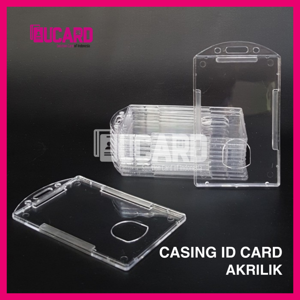 

CARD HOLDER ID CARD BENING AKRILIK / CASING ID CARD TRANSPARAN