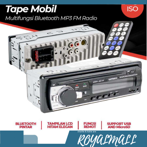 Tape Mobil Audio Multifungsi Bluetooth MP3 FM Radio / Tape Audio Mobil Bluetooth Full Bas Truk Grand