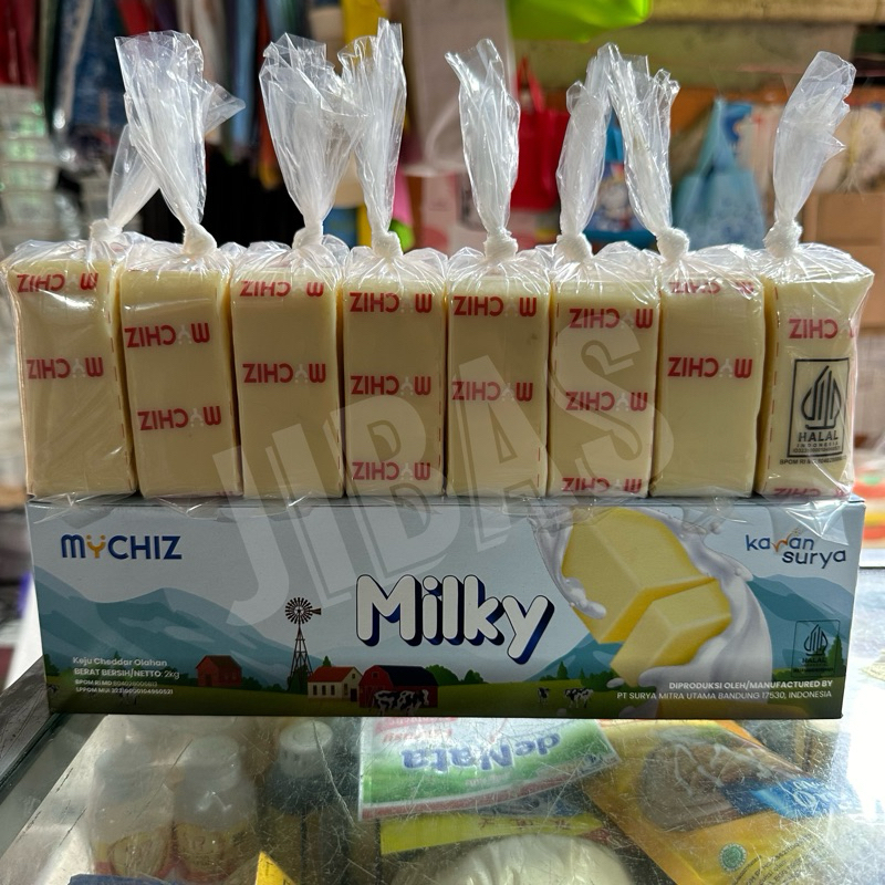 

Keju Mychiz Milky REPACK 250gr