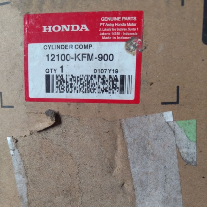 blok piston Supra fit, legenda dan Revo 100