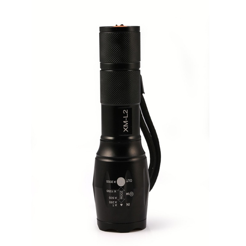 Senter LED Tactical CREE XM-L2 8000 Lumens