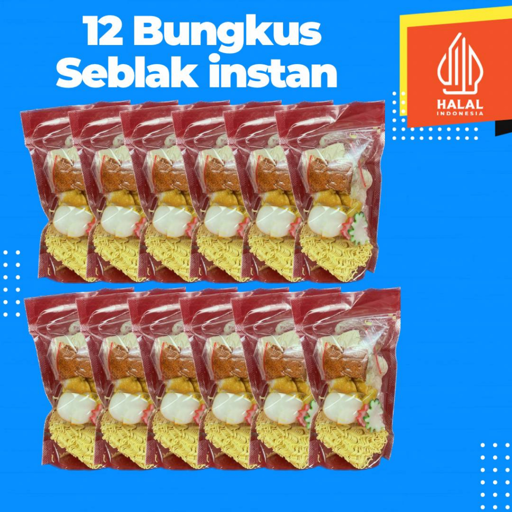 

Paket Usaha Seblak 12 Bungkus Instan Meal Pedas