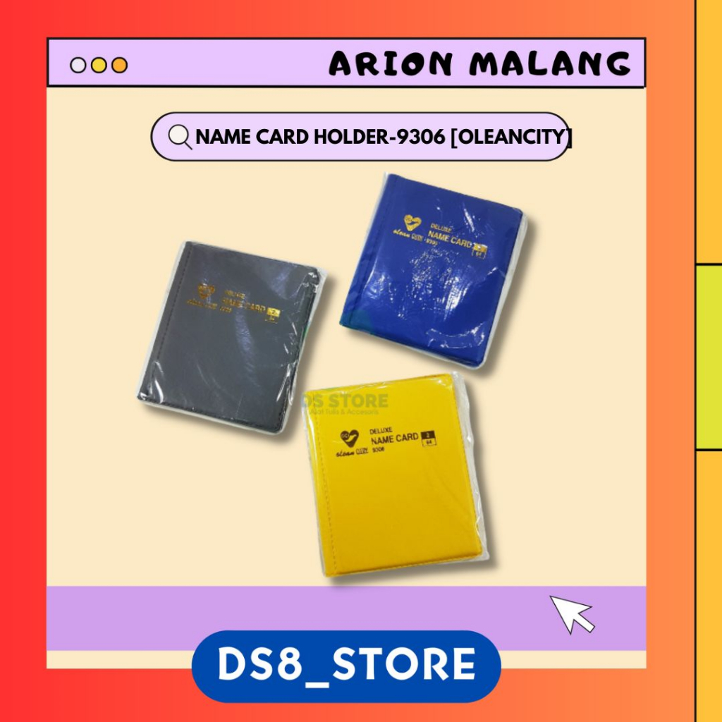 

TEMPAT KARTU NAMA / NAME CARD HOLDER 9306 isi 64 Slot OLEANCITY