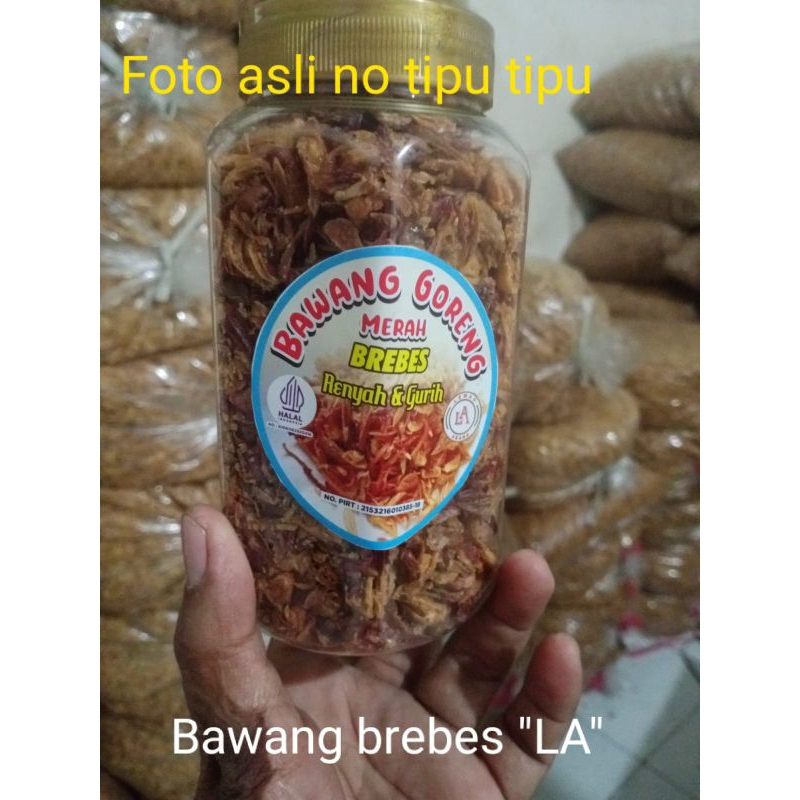 

Bawang goreng LA toples 500 ml /180 gr /140gr/65gr