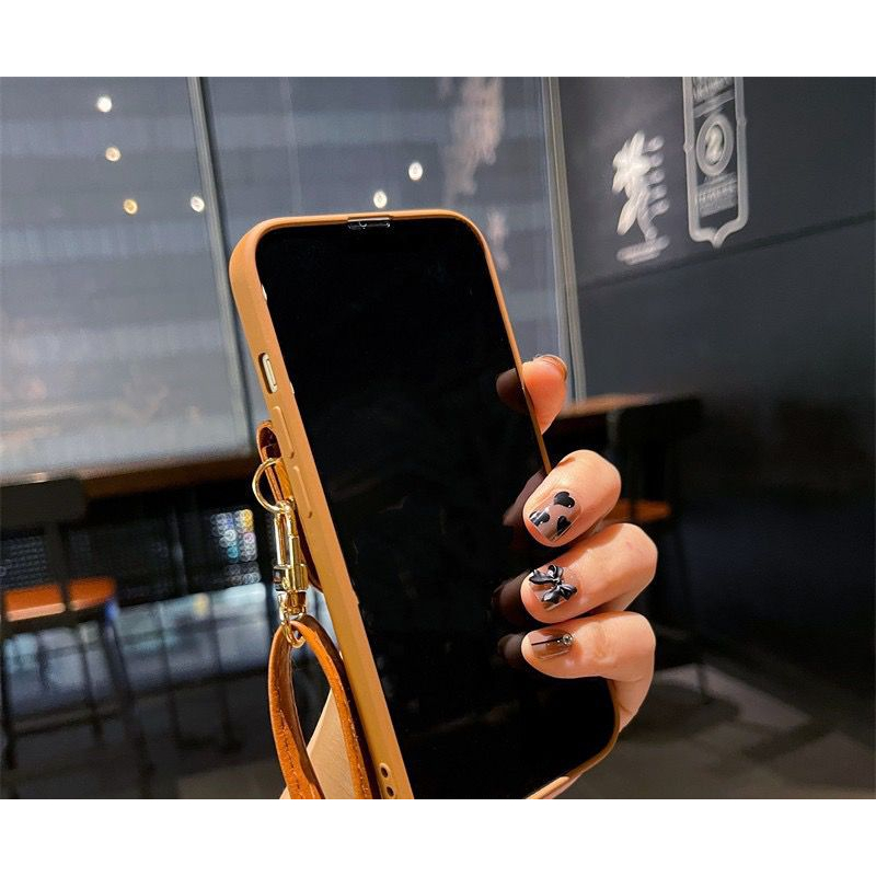 Case HP dompet tali FH84 EQ20 for Iphone 6 6+ 6s+ 7 8 7+ 8+ X Xs 11 12 13 14 14+ 15 15+ 16 16+ Plus 