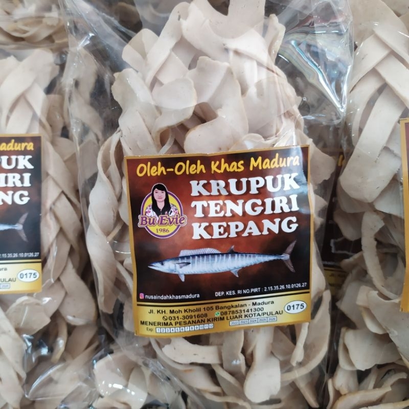 

Krupuk Tengiri Kepang 250 gram