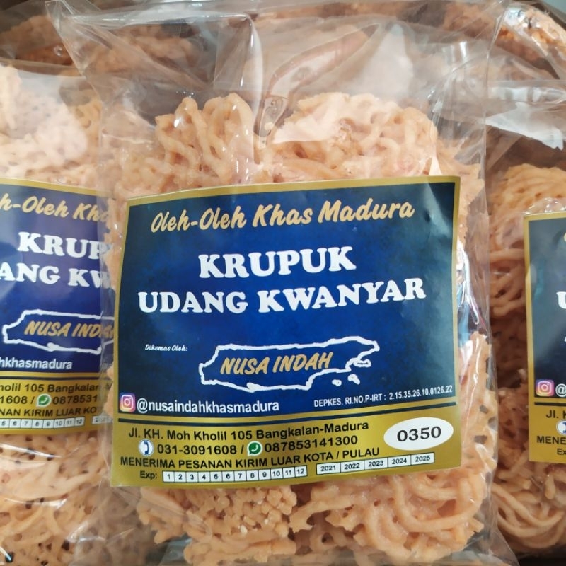 

Krupuk Udang Kwanyar Mentah 250 gram