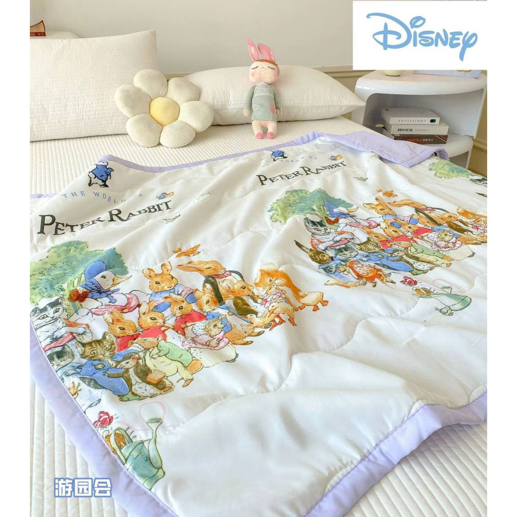 SELIMUT KATUN | COTTON BLANKET MOTIF PETER RABBIT