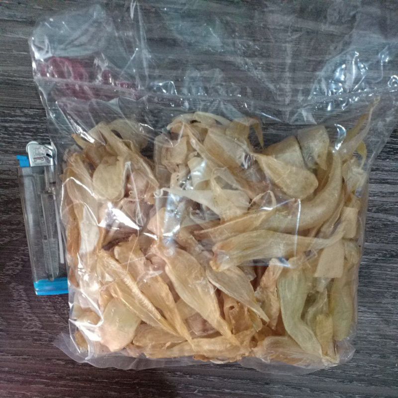 Hu Pio Hupio Samge Tawar 100gram / Perut ikan samge tebal / Sirip Ikan