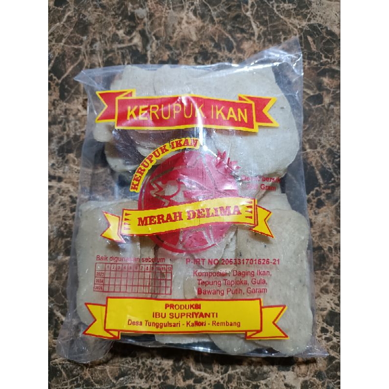

Krupuk Ikan Merah Delima