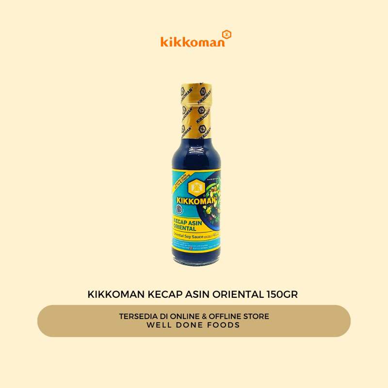 

Kikkoman Kecap Asin Oriental 150gr