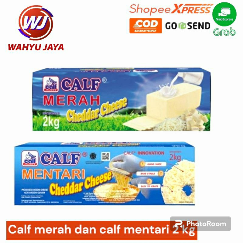 

Calf cheddar merah dan mentari 2 kg